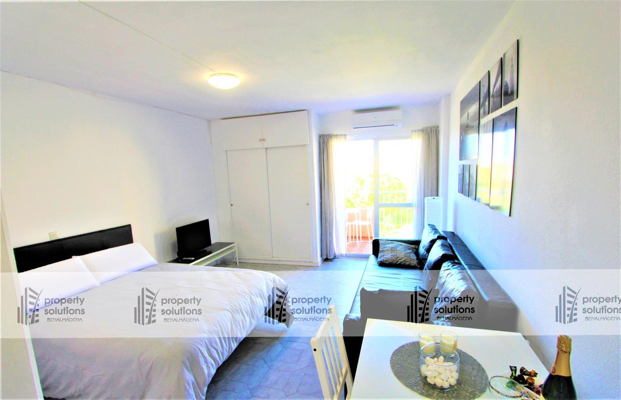 426 Estudio En Minerva Apartamentos - Vista Al Jardin - Piscina Y Playa เบนัลมาเดนา ภายนอก รูปภาพ