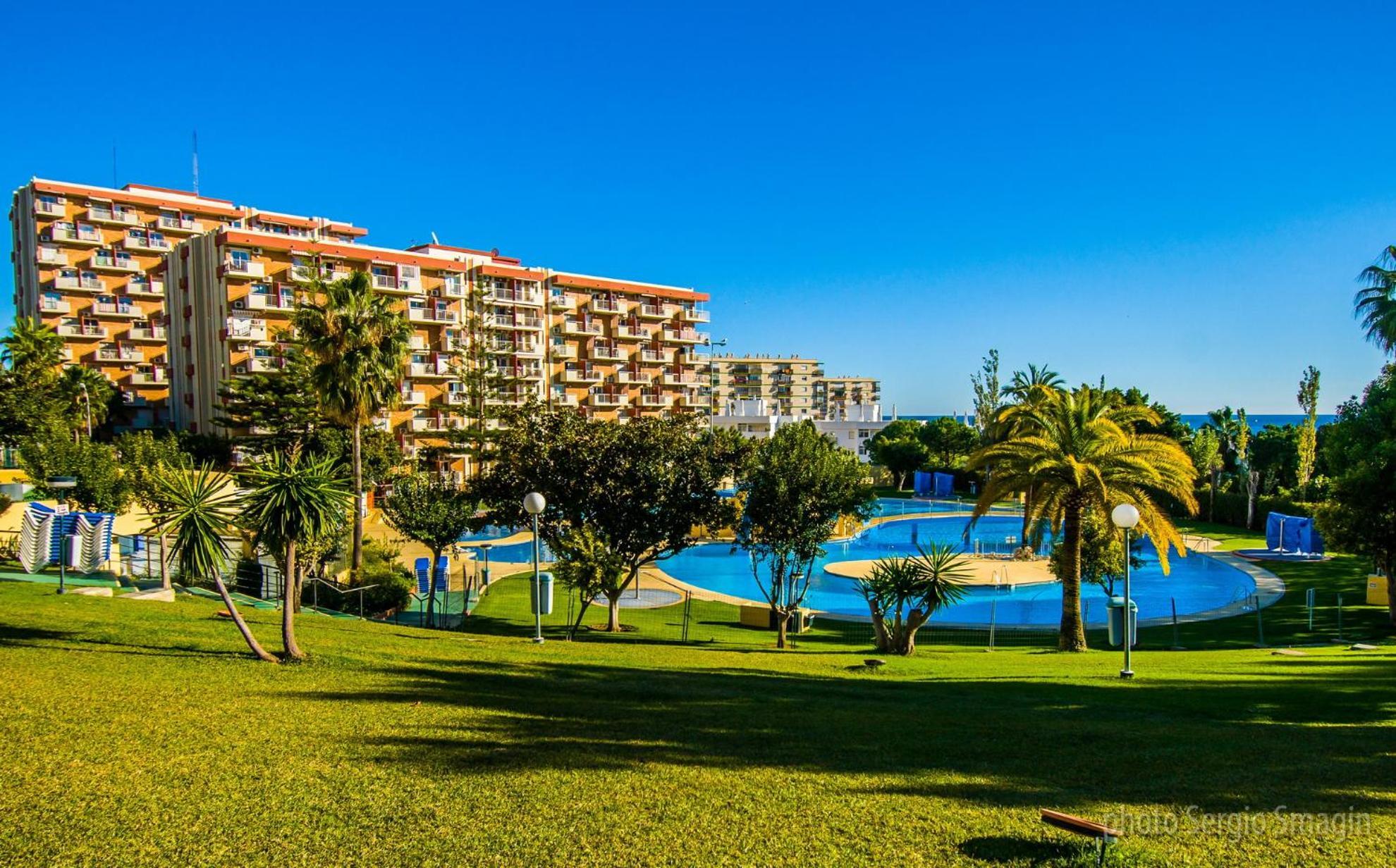 426 Estudio En Minerva Apartamentos - Vista Al Jardin - Piscina Y Playa เบนัลมาเดนา ภายนอก รูปภาพ