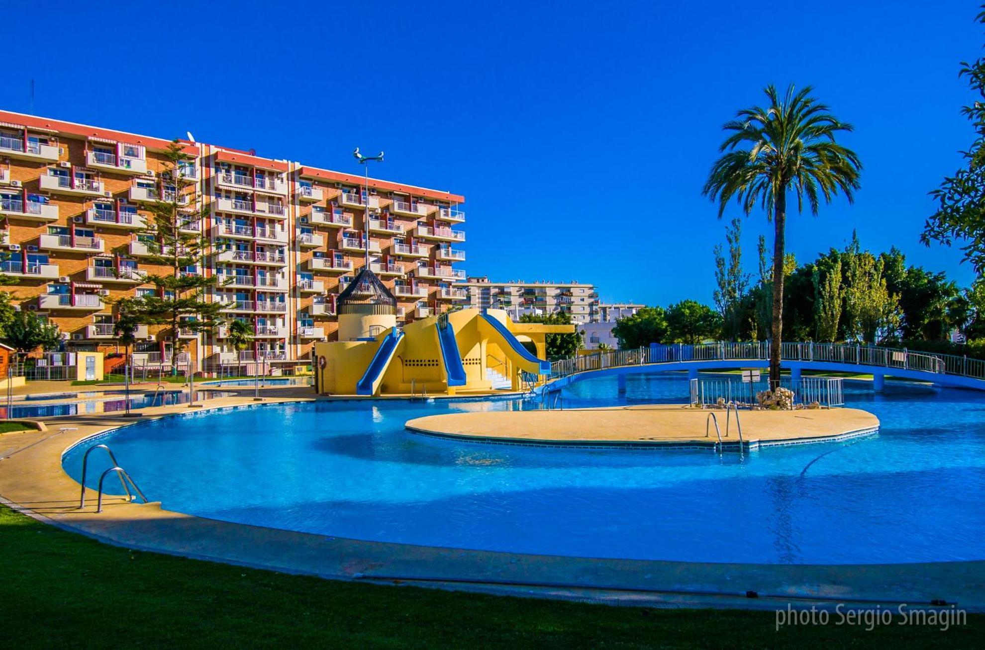 426 Estudio En Minerva Apartamentos - Vista Al Jardin - Piscina Y Playa เบนัลมาเดนา ภายนอก รูปภาพ