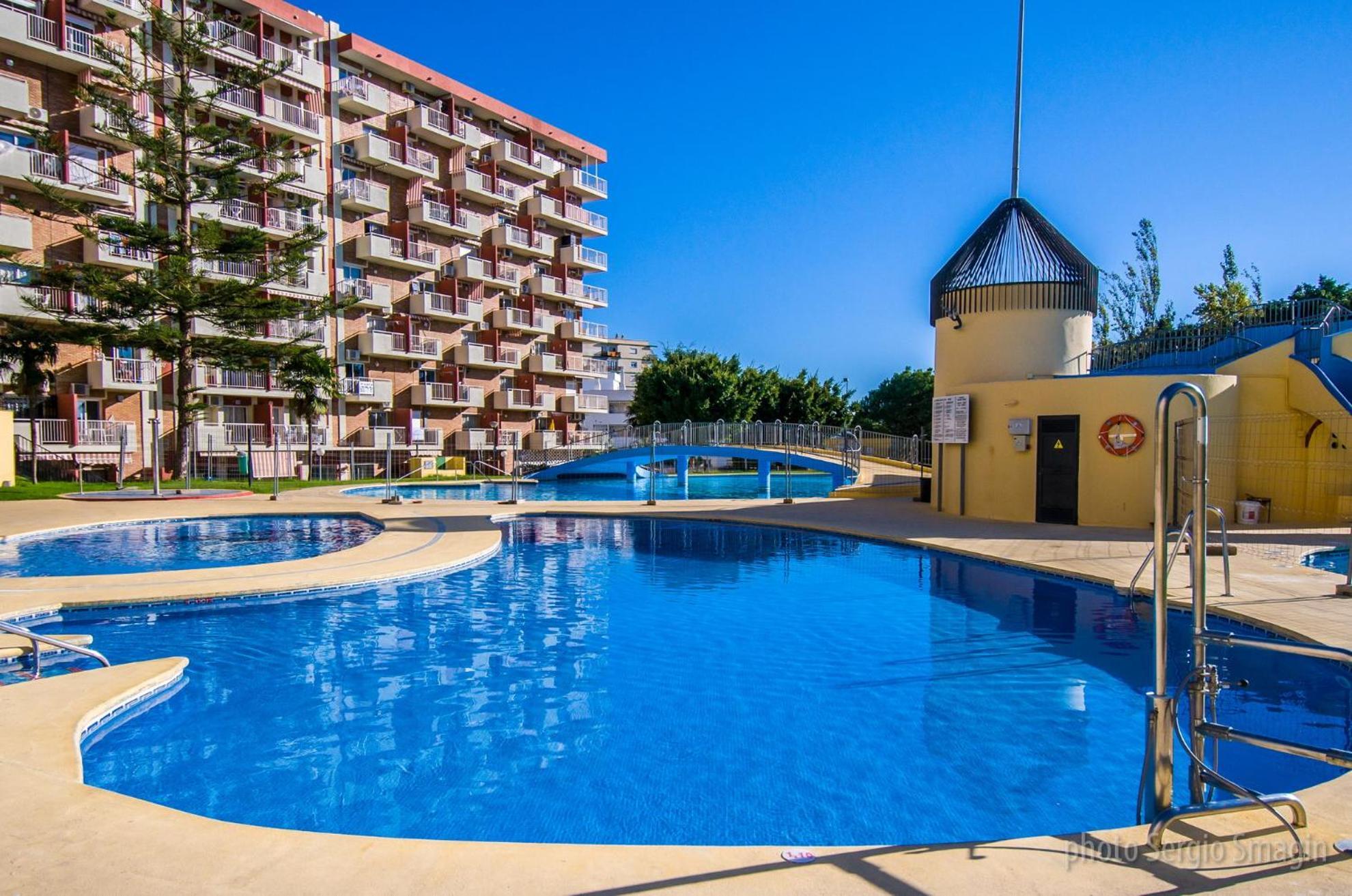 426 Estudio En Minerva Apartamentos - Vista Al Jardin - Piscina Y Playa เบนัลมาเดนา ภายนอก รูปภาพ