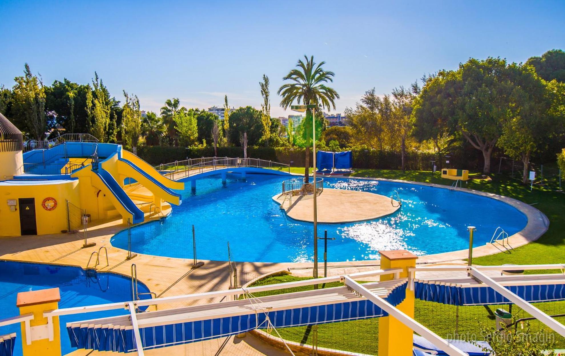 426 Estudio En Minerva Apartamentos - Vista Al Jardin - Piscina Y Playa เบนัลมาเดนา ภายนอก รูปภาพ